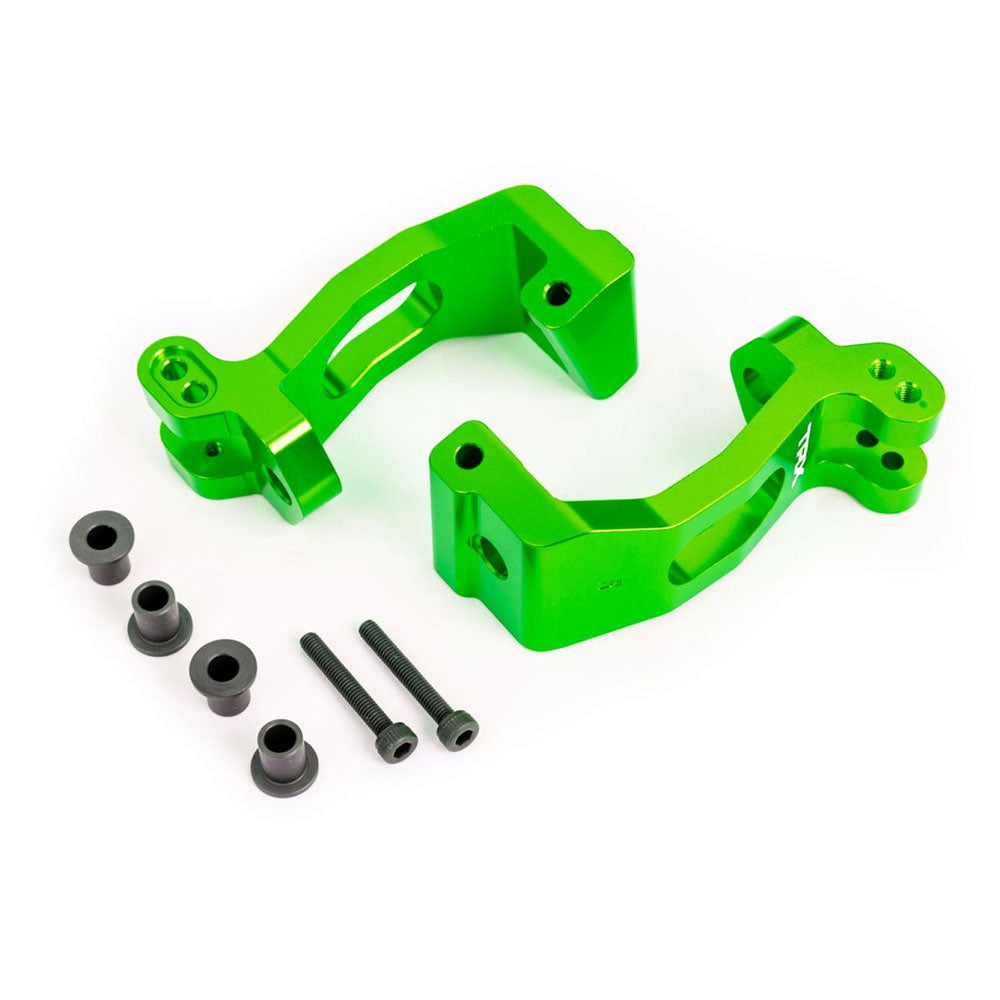 TRAXXAS CASTER BLOCKS ALUM GREEN L/R