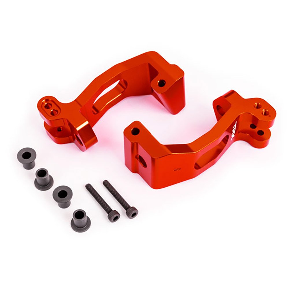 TRAXXAS CASTER BLOCK ALUMINUM RED L/R
