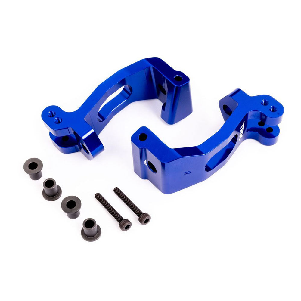 TRAXXAS CASTER BLOCKS ALUM BLUE L/R
