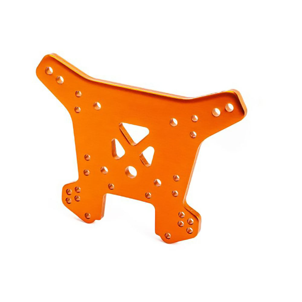 TRAXXAS SHOCK TOWER REAR 6061-T6 ALUM (ORNG-ANOD)