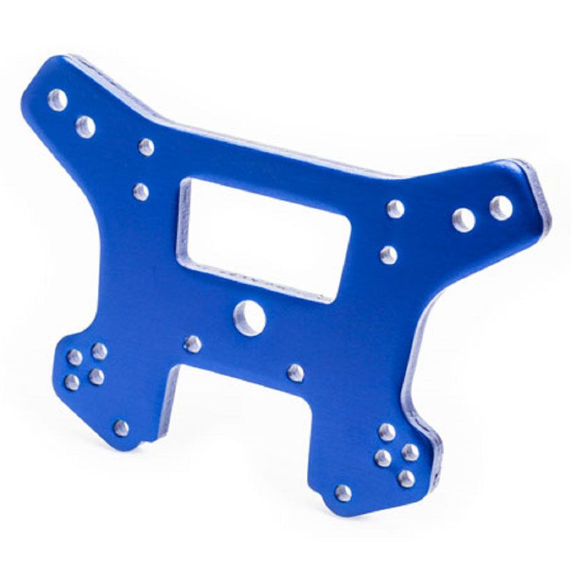TRAXXAS SHOCK TOWER FRONT 6061-T6 ALUMINUM (BLUE-ANOD)