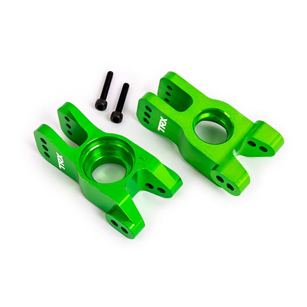 TRAXXAS CARRIERS STUB AXLE ALUM GREEN