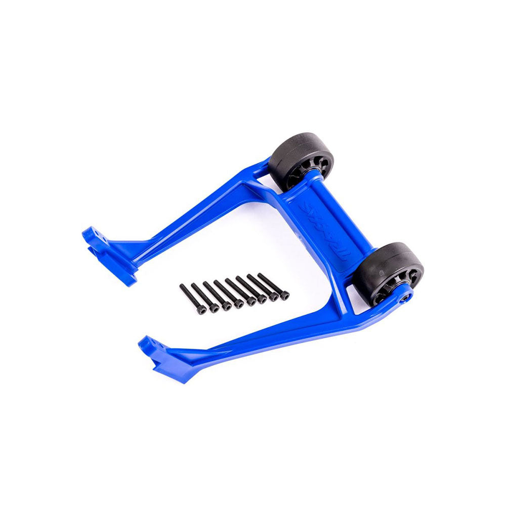 TRAXXAS WHEELIE BAR BLUE ASSEMBLED