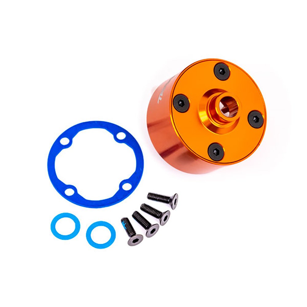 TRAXXAS CARRIER DIFFERENTIAL ALUM ORANGE