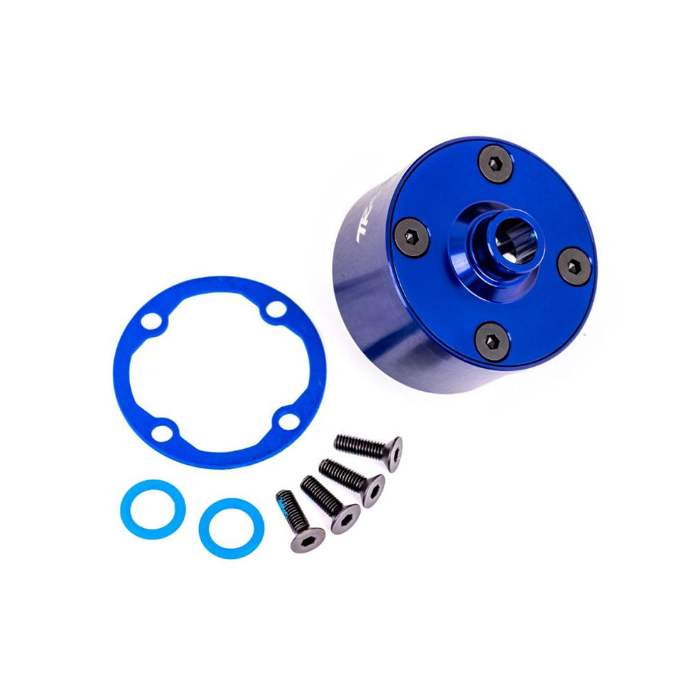 TRAXXAS CARRIER DIFFERENTIAL ALUM BLUE