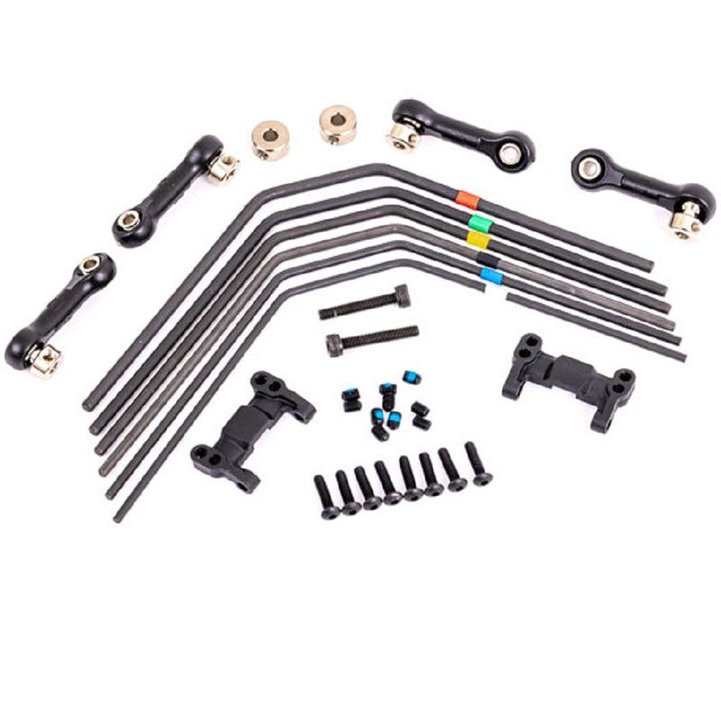 TRAXXAS SWAY BAR KIT SLEDG (FRONT & REAR)