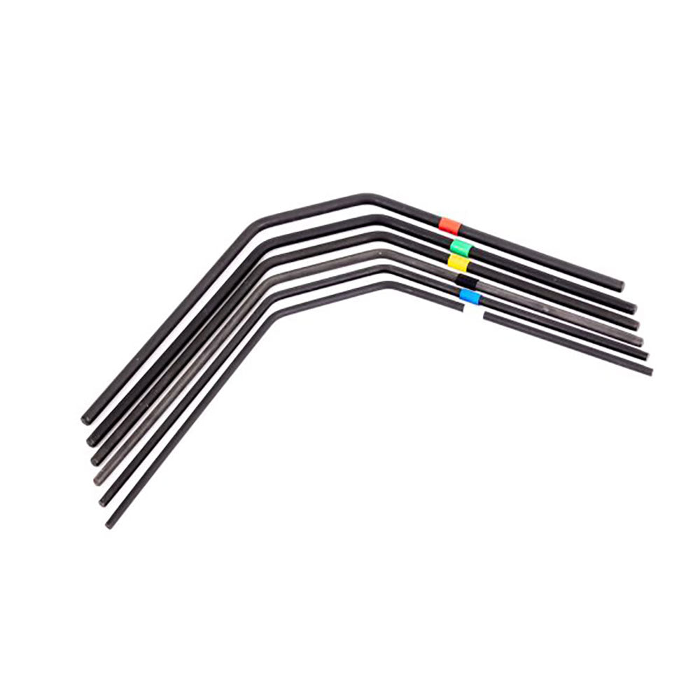 TRAXXAS SWAY BAR SET SLEDGE (INC 1 EA OF ALL 6 SWAY BARS)