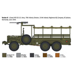 ITALERI 1/35 DODGE WC62-1 1/2-TON 6X6 TRUCK
