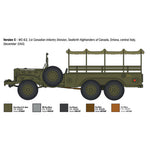 ITALERI 1/35 DODGE WC62-1 1/2-TON 6X6 TRUCK
