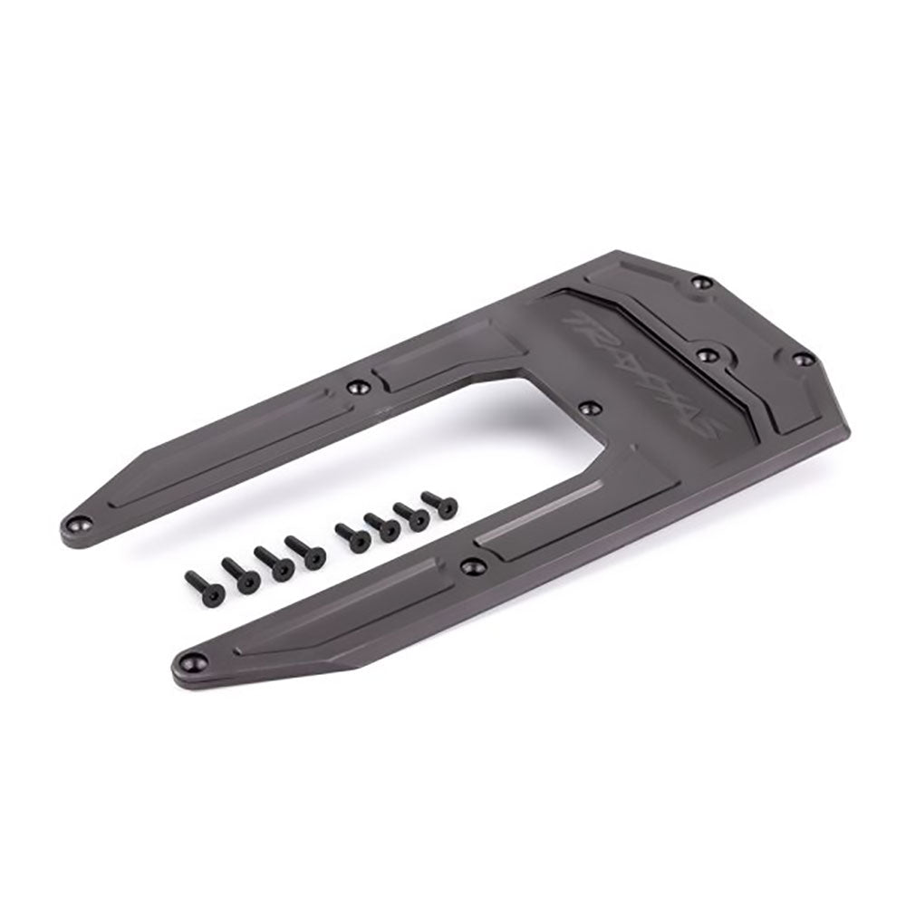 TRAXXAS SKIDPLATE GRAPH GRAY SLEDGE