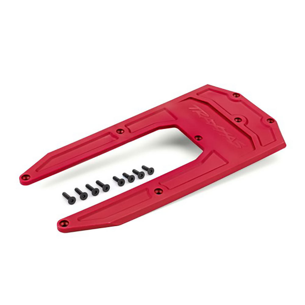 TRAXXAS SKIDPLATE RED SLEDGE