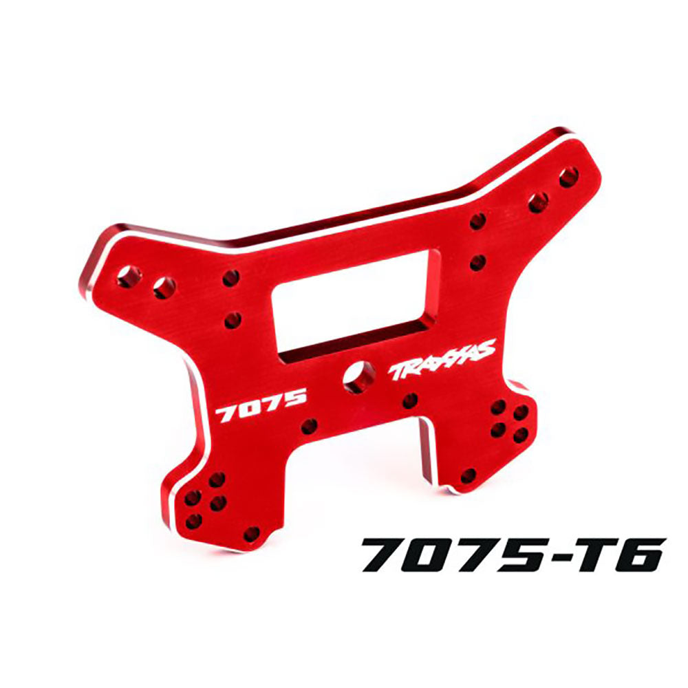 TRAXXAS SHOCK TOWER FRONT ALUM RED