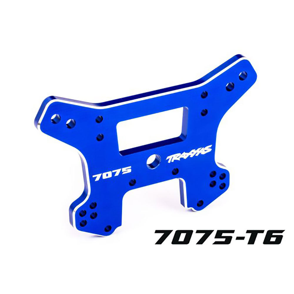 TRAXXAS SHOCK TOWER FRONT ALUM BLUE