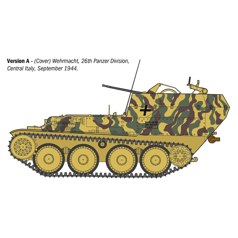 ITALERI 1/35 SD. KFZ. 140 FLAKPANZER 38 GEPARD