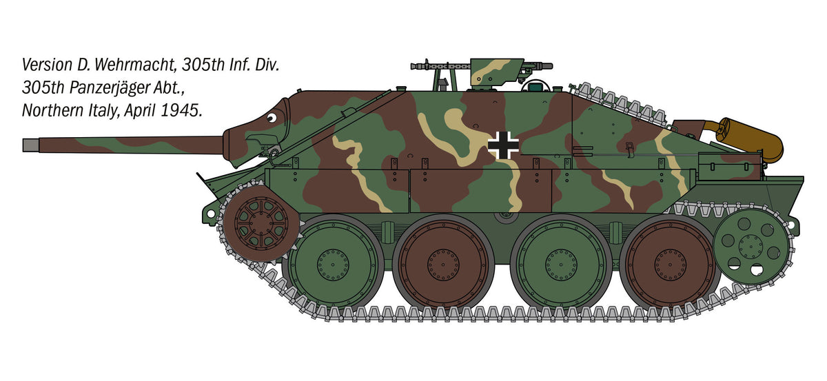 ITALERI 1/35 JAGDPANZER 38(T) HETZER