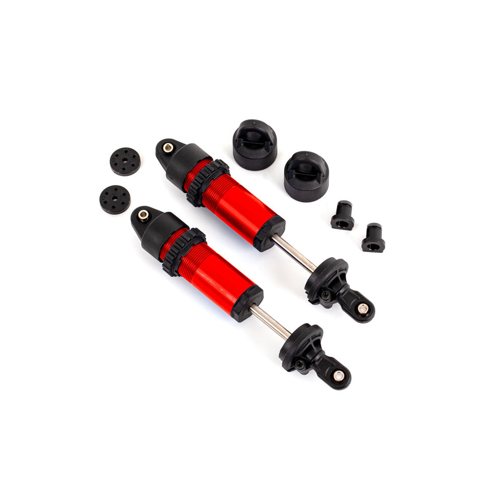 TRAXXAS RED ALUMINUM GT-MAXX SHOCKS (2)