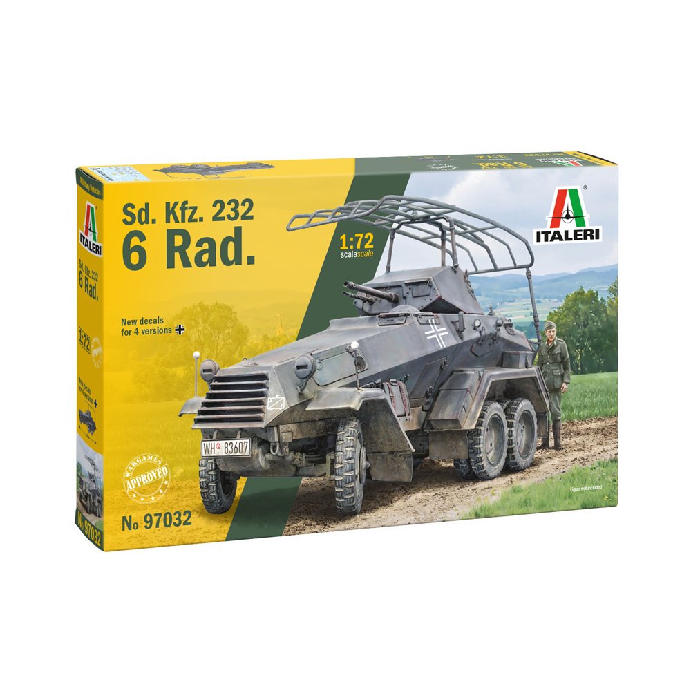 ITALERI 1/72 SD.KFZ. 232. 6 RAD