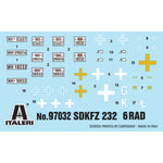 ITALERI 1/72 SD.KFZ. 232. 6 RAD