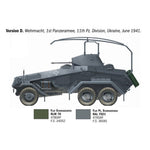 ITALERI 1/72 SD.KFZ. 232. 6 RAD
