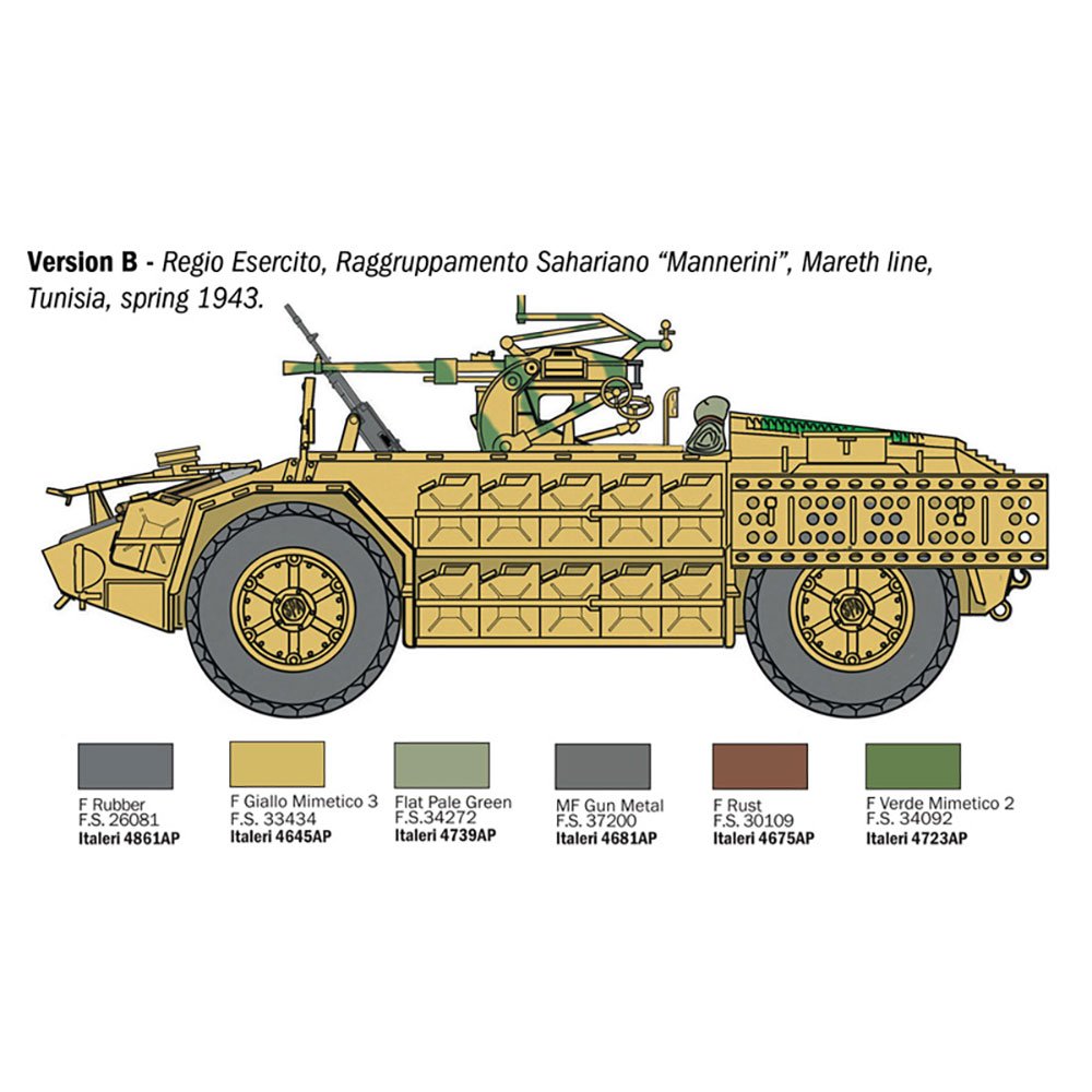 ITALERI 1/72 AS 42 SAHARIANA