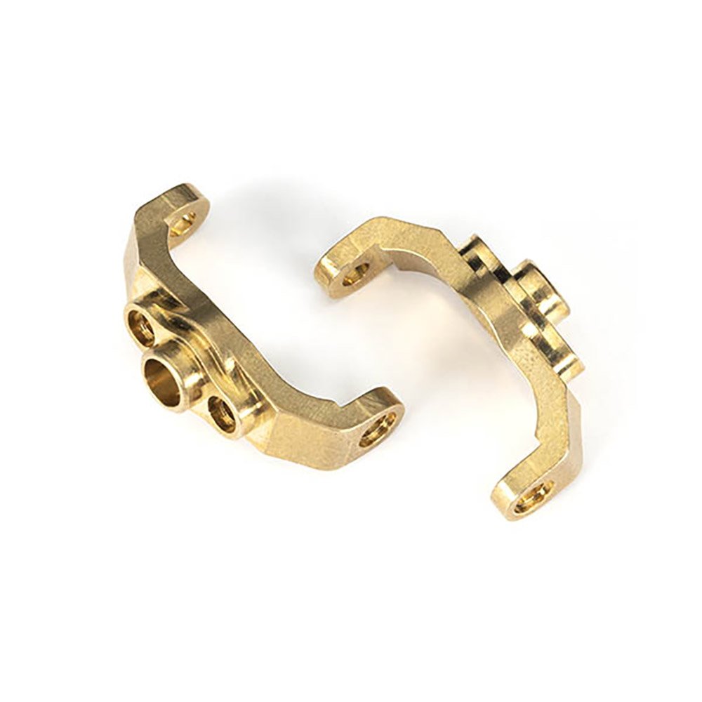 TRAXXAS CASTER BLOCKS, BRASS (L&R)