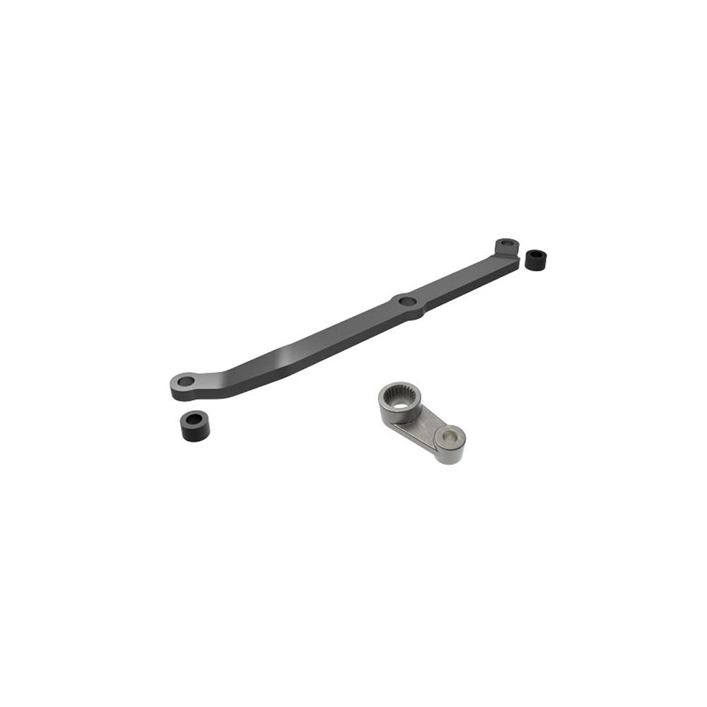 TRAXXAS GRAY-STEERING LINK 6061-T6 ALUM/SERVO HORN METAL