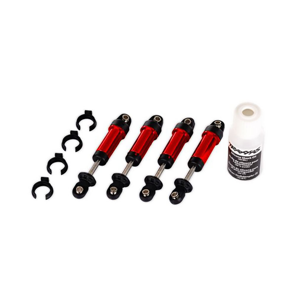 TRAXXAS RED - SHOCKS GTM 6061-T6 ALUM