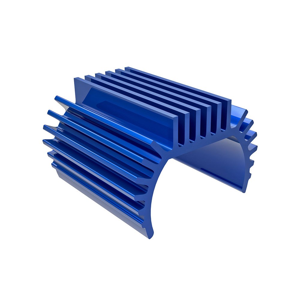 TRAXXAS BLUE - HEAT SINK TITAN 87T MOTOR (6061-T6 ALUM)