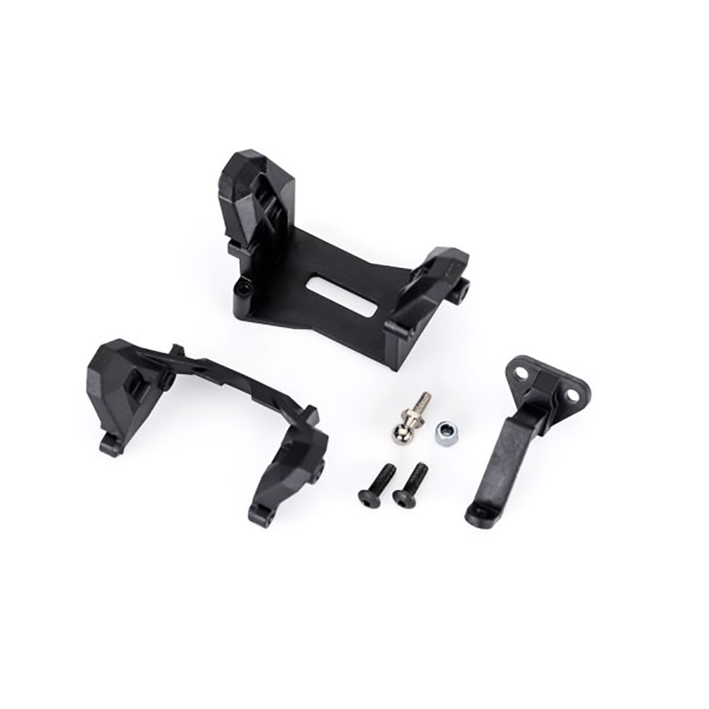 TRAXXAS SHOCK MOUNTS (F/R)/TRAILER HITCH