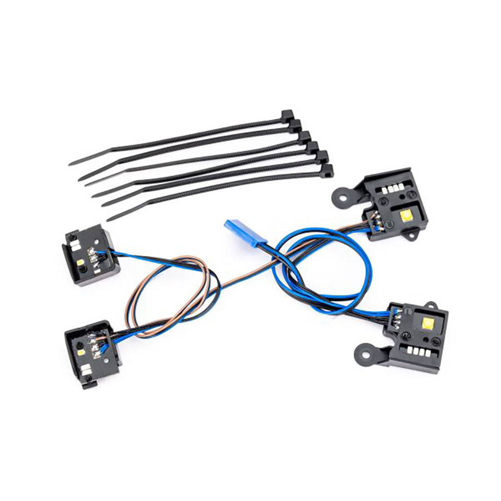 TRAXXAS PRO SCALE LED LIGHT SET, F&R, COMPLETE