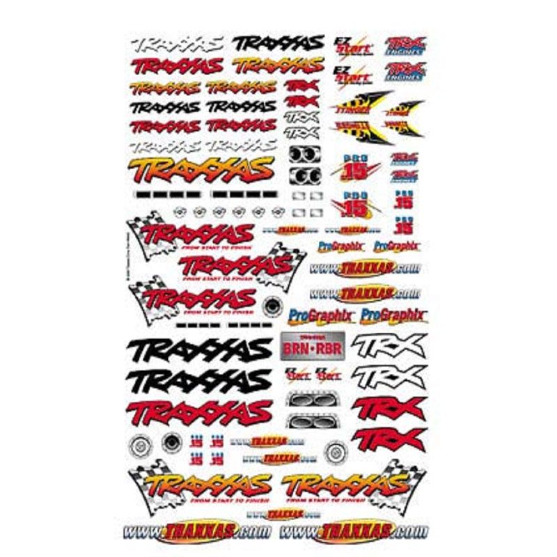 TRAXXAS OFFICIAL TEAM DECAL SET