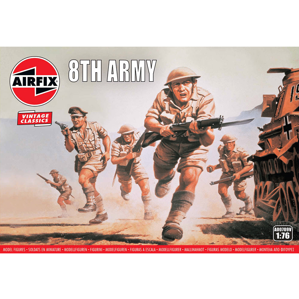 AIRFIX 1/76 WWII BRITISH 8TH ARMY