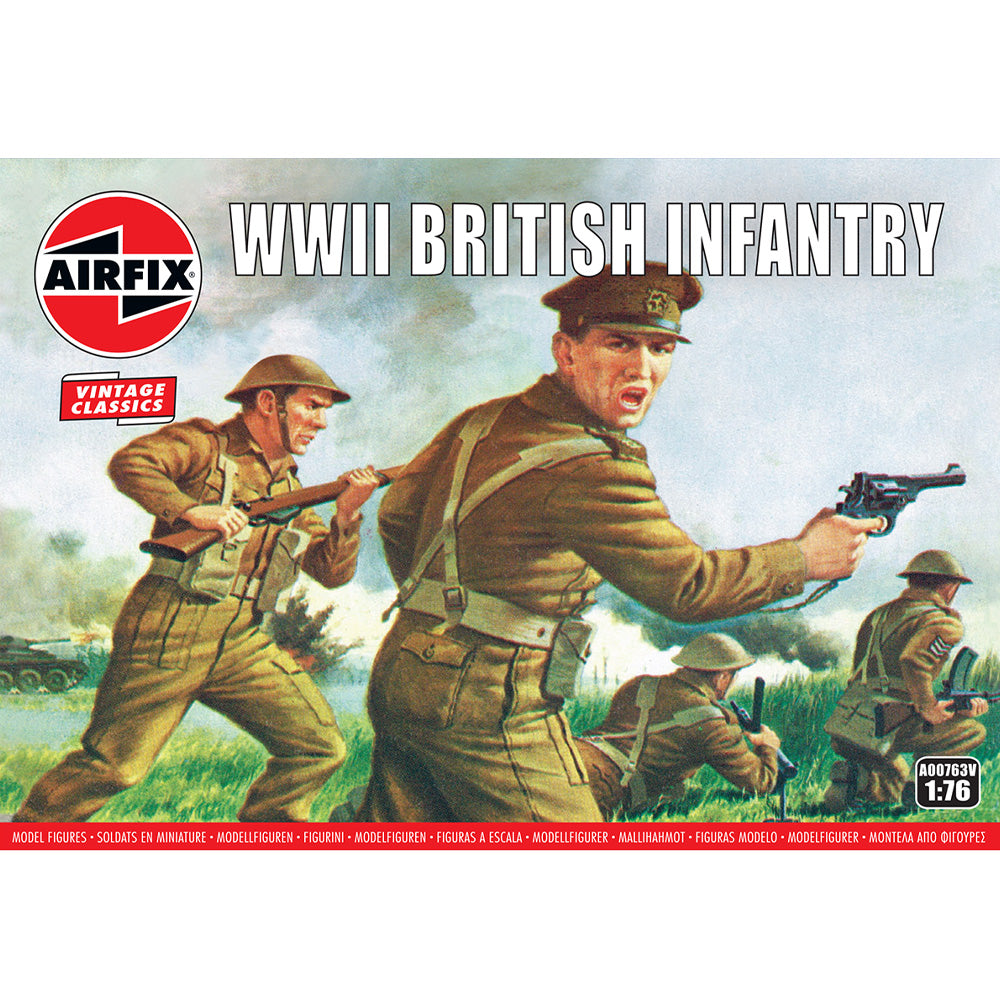 AIRFIX 1/76 WWII BRITISH INFANTRY N. EUROPE