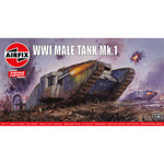 AIRFIX 1/76 WWI MALE TANK MK.I