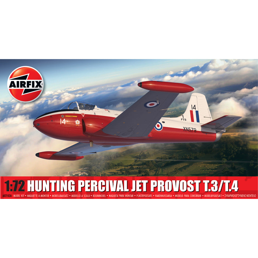 AIRFIX 1/72 HUNTING PERCIVAL JET PROVOST T.3/T.4