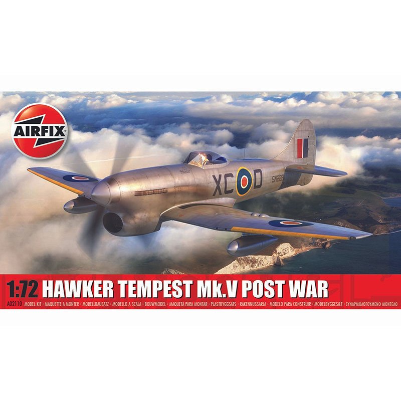 AIRFIX 1/72 HAWKER TEMPEST MK.V POST WAR