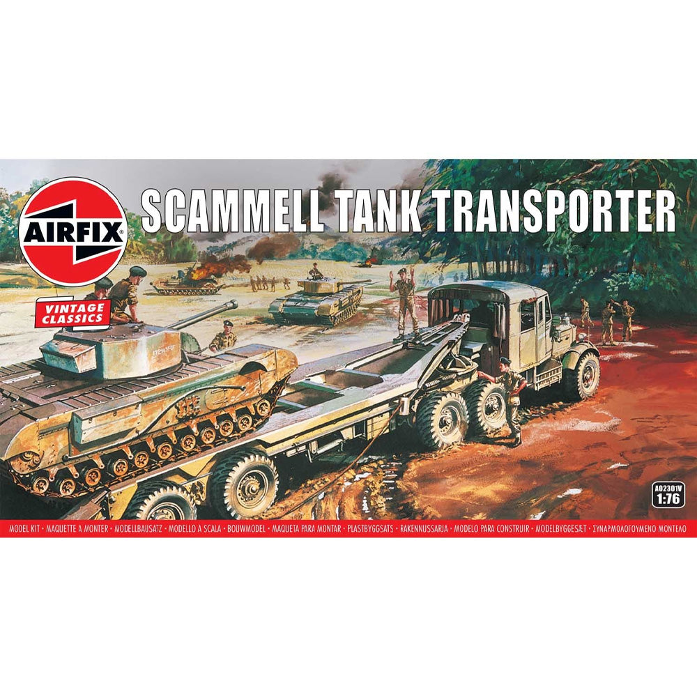 AIRFIX 1/76 SCAMMELL TANK TRANSPORTER