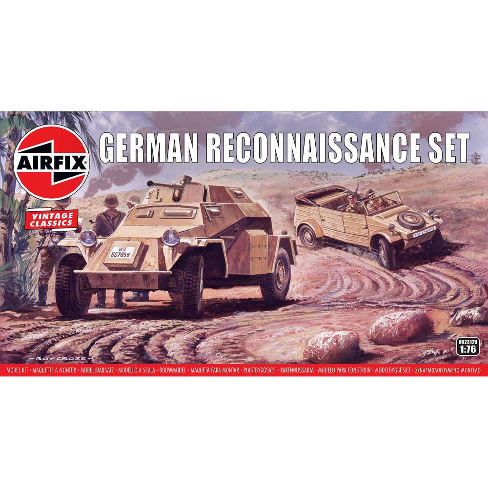 AIRFIX 1/76 GERMAN RECONNAISANCE SET