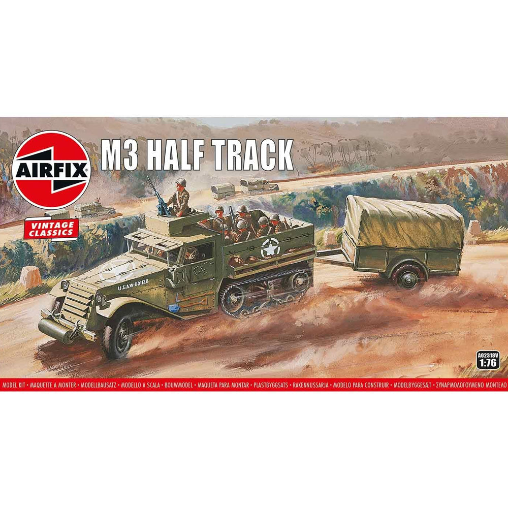 AIRFIX 1/76 M3 HALF TRACK