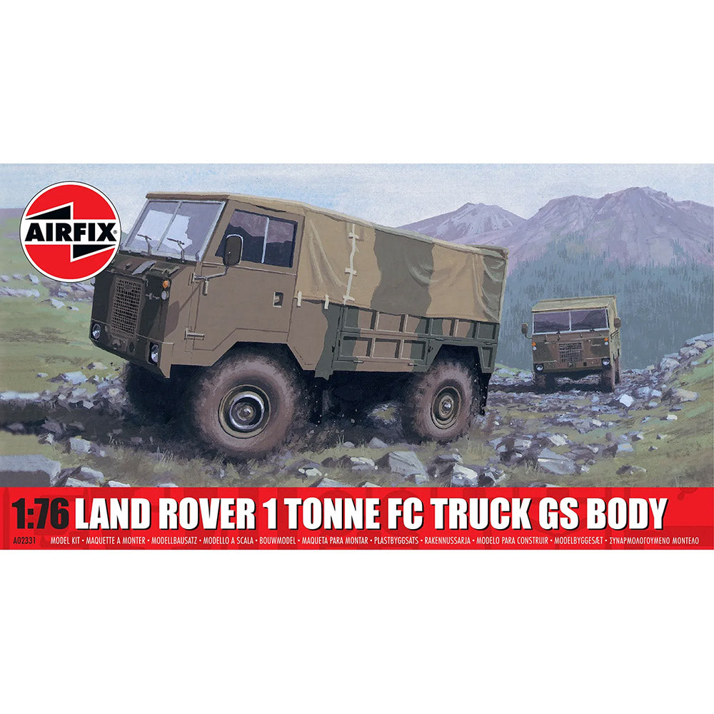 AIRFIX 1/76 LAND ROVER 1 TONNE FC TRUCK G.S. BODY