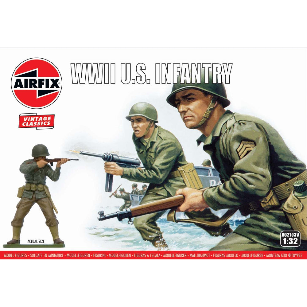 AIRFIX 1/32 WWII U.S. INFANTRY