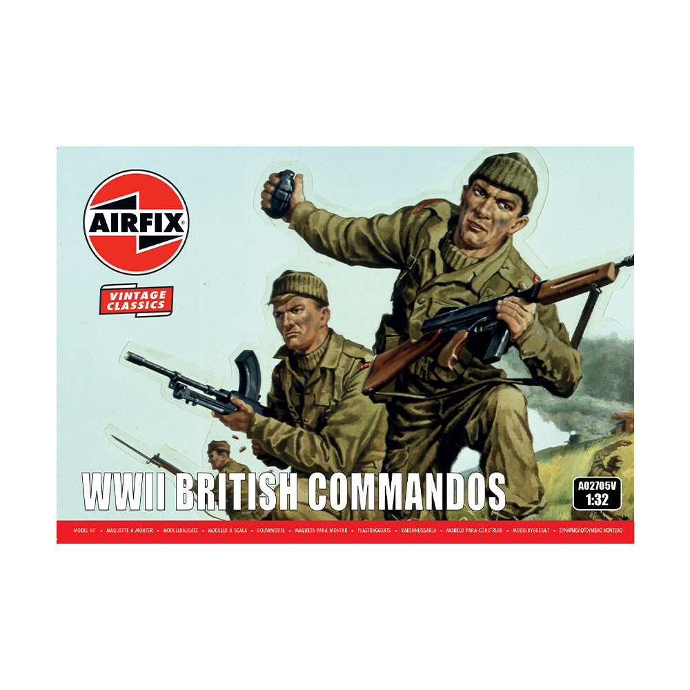 AIRFIX 1/32 WWII BRITISH COMMANDOS