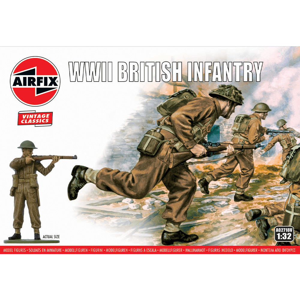 AIRFIX 1/32 WWII BRITISH INFANTRY