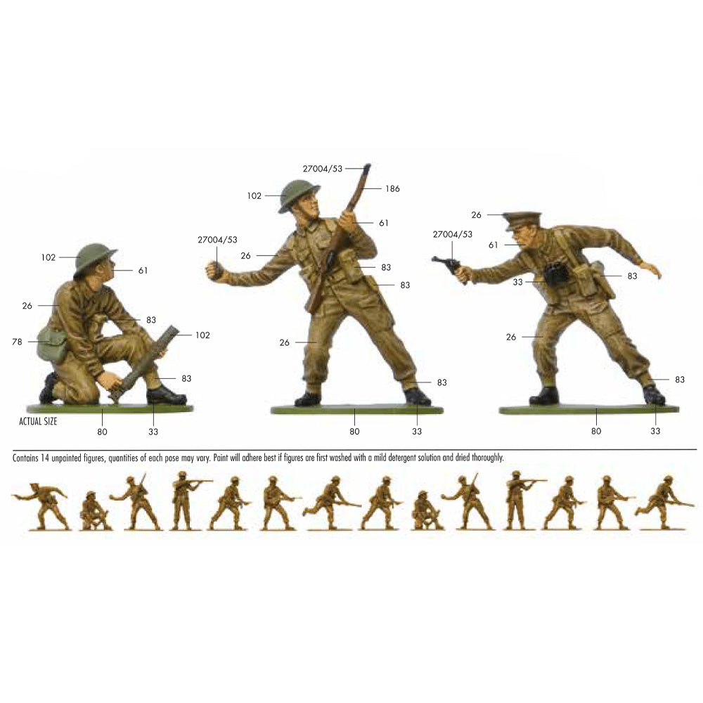 AIRFIX 1/32 WWII BRITISH INFANTRY
