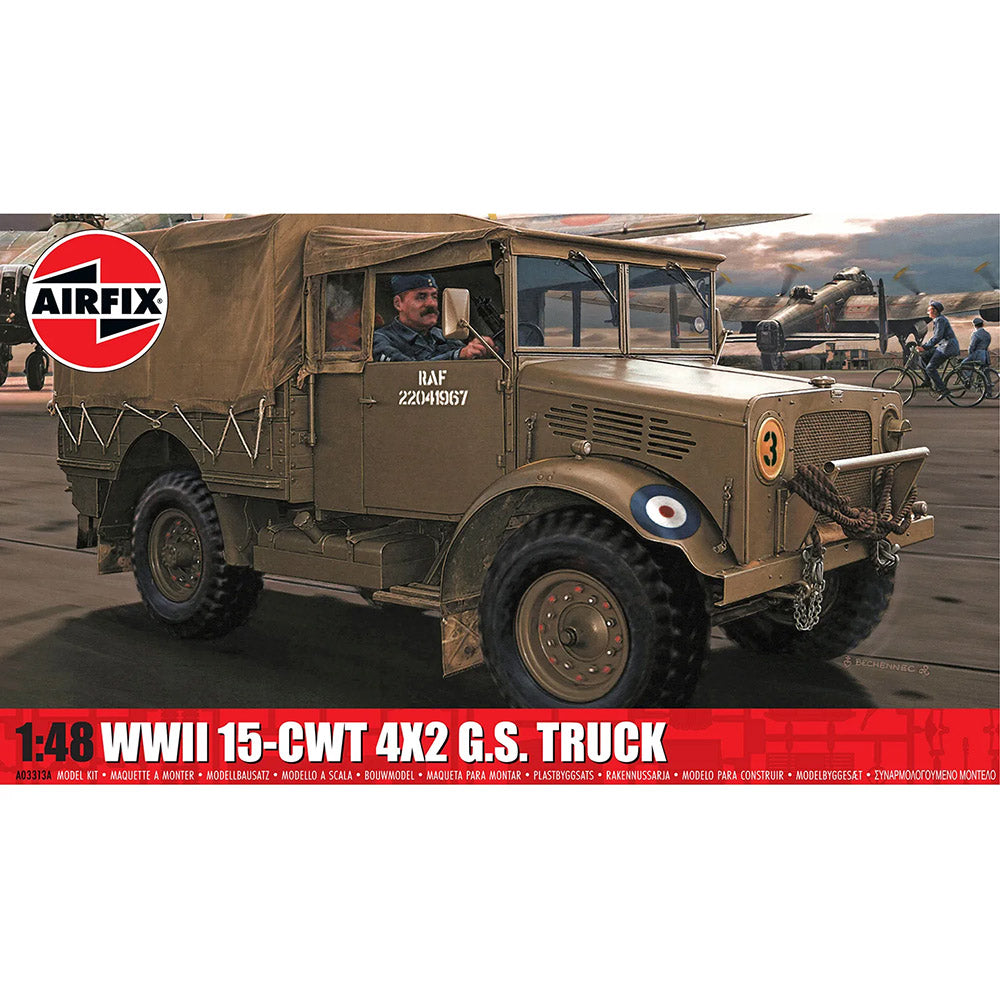 AIRFIX 1/48 WWII RAF 15-CWT 4X2 G.S. TRUCK