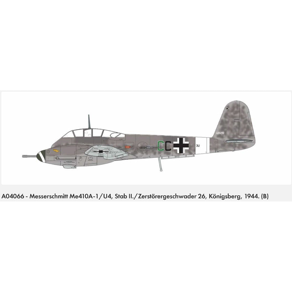 AIRFIX 1/72 MESSERSCHMITT ME410A-1/U2 AND U4