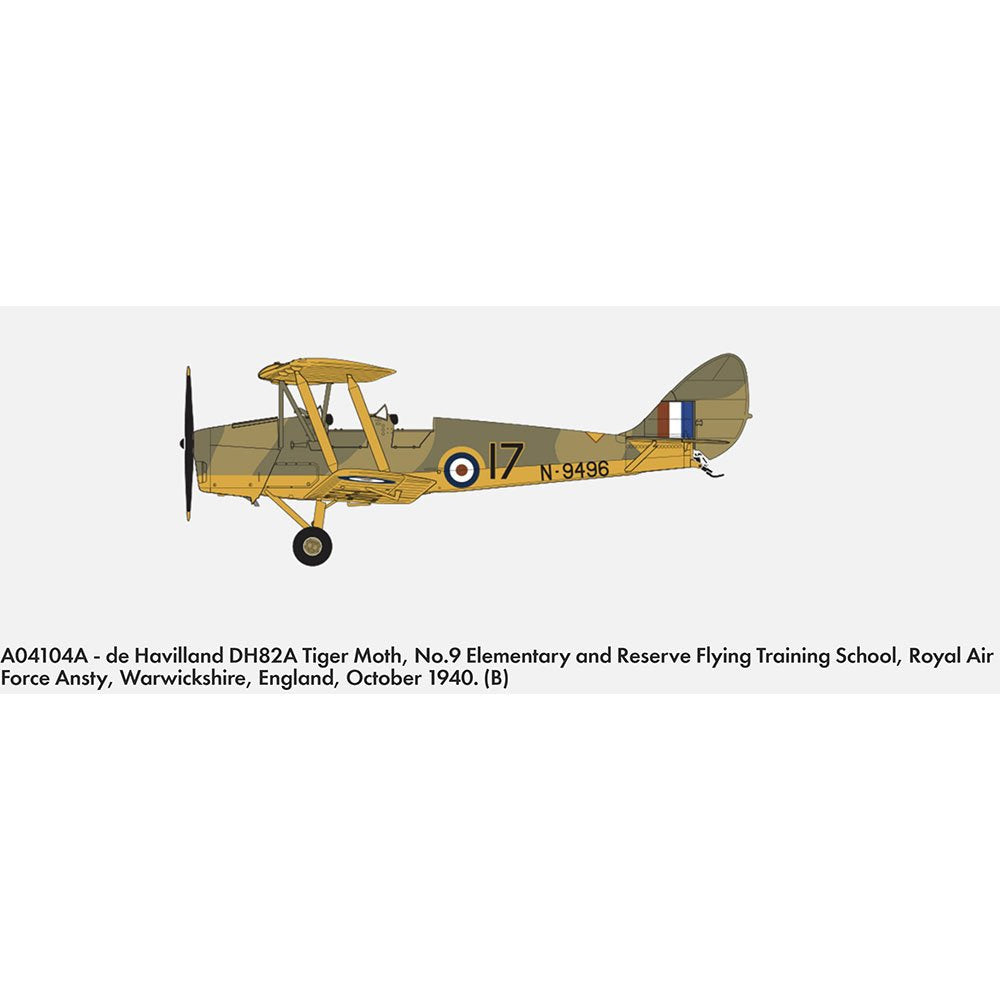 AIRFIX 1/48 DE HAVILLAND TIGER MOTH