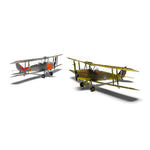 AIRFIX 1/48 DE HAVILLAND TIGER MOTH