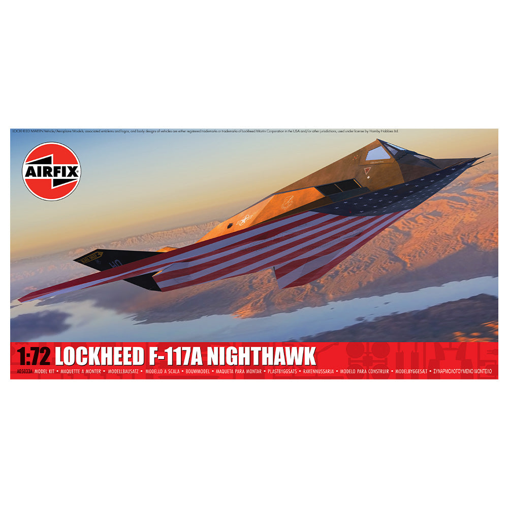 AIRFIX 1/72 LOCKHEED F-117A NIGHTHAWK