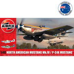 AIRFIX 1/48 NORTH AMERICAN MUSTANG MK.IV/P-51K MUSTANG WITH AUS.DECALS